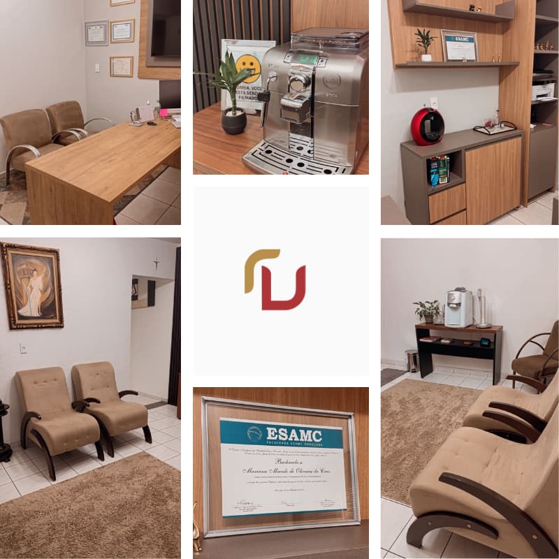 Recepção do escritório de advocacia em Sorocaba - ambiente acolhedor e moderno